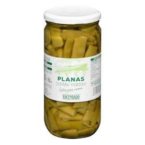 Judías verdes planas Hacendado Tarro 660 g (360 g escurrido) Pack 2