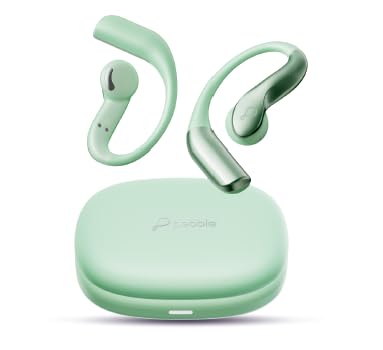 Pebble Open Loop PTWE04 Earbuds in Sage Green
