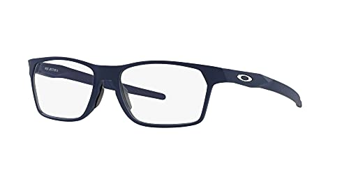 Image of Oakley Mens OX8174F Hex Jector Low Bridge Fit Rectangular Eyeglasses