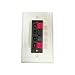 Speaker Wall Plate w/ One 4-Position Terminal - White : 75-674 by Philmore