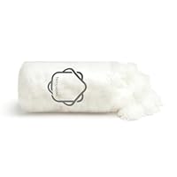 Textilhome – Füllwatte aus silikonisierter Hohlfaser 100% Polyester 1 kg | Weiches Füllmaterial für Kissen, Kopfkissen, Kuscheltiere, Puppen, Spielzeug und Handarbeiten