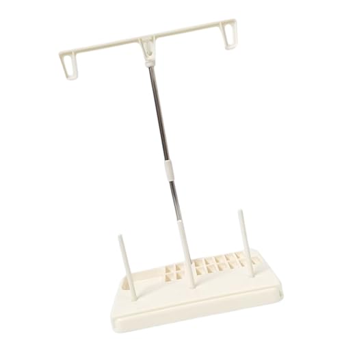 XINYIN Soporte de 3 bobinas de hilo para máquina de coser doméstica, máquina de bordar, soporte de carrete de hilo desmontable