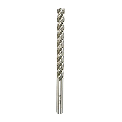 Image of End Mill 5 /16 inch Cutting Dia 5 /16 inch Shank 4-Flute CNC Milling Bit | Rannb 4.9-inch Long Straight High Speed Steel End Mill Cutter for Wood, Steel, Aluminum