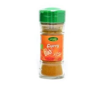 CURRY (CONDIMENTO ECOLÓGICO) ARTEMIS BIO 30 GR.