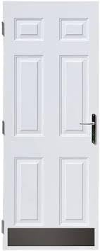 Aluminum Kick Plate - Magnetic Mounted - Choose The Color and Size for Your Door (Duro Coated/Dark Brown) (4 X 30)