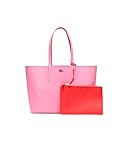 Lacoste Anna - Bolsa reversible, Reseda Corrida, Talla unica