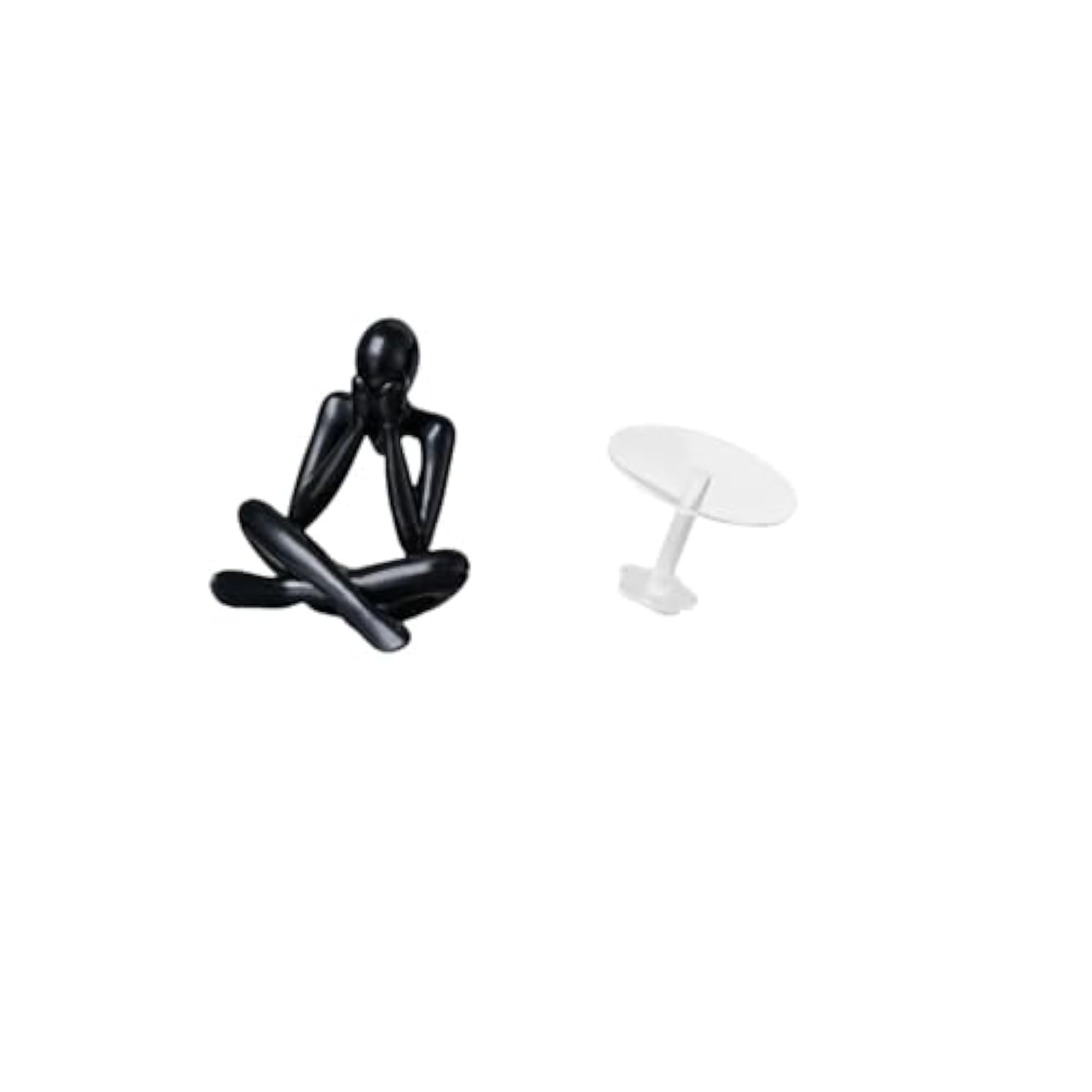 Modern Abstract Figurine Sculpture for Dollhouse