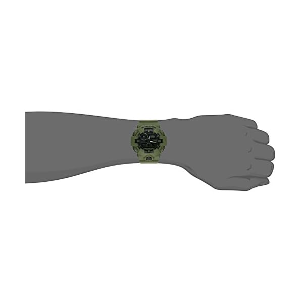 Casio Men’s XL Series G-Shock Quartz 200M WR Shock Resistant Resin Color: Matte Olive Green (Model GA-700UC-3ACR) - Image 9