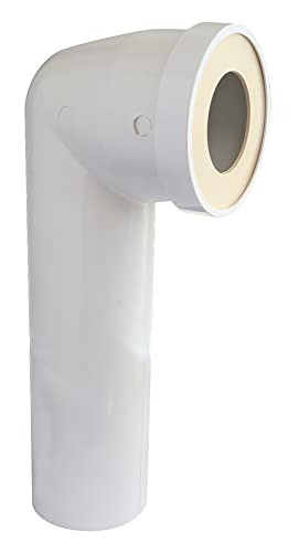 SOMATHERM FOR YOU - Pipe longue coudée plastique D100m avec joint à lèvre néoprène