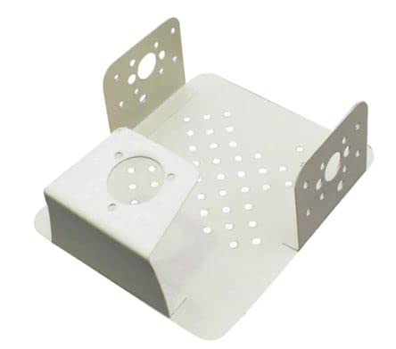 Metal Robotic Wheel Drive BO Chassis for Robotics Car (127 x 104 x 48 mm) Electronic Components Electronic Hobby Kit