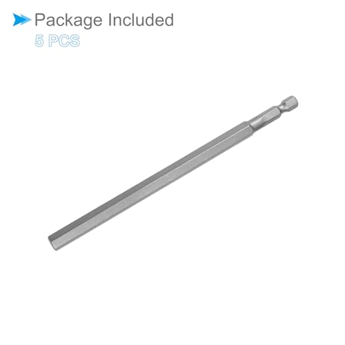 Embout H8 pour perceuse électrique long de 150 mm pour serrage puissant