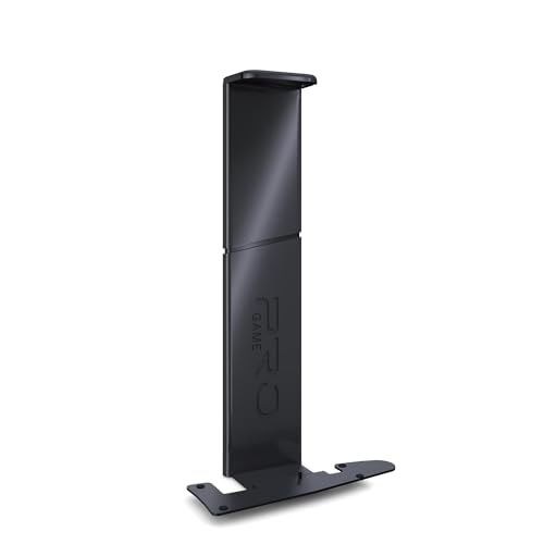Elegante Soporte de Pared PS5-SLIM para Disco y versión Digital | conexión de alimentación a la Izquierda | Soporte de Pared para PlayStation 5, Accesorios PS5, Negro
