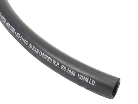 Hose World Black Anti-Static Air Hose.. 20 Bar / 300Psi W.p...Bs 5118/2 + Iso 2398/4/A + Bs 2050. **Price Per Metre** (13Mm I.d)