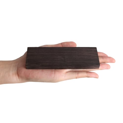 Instrumento musical de madera de ébano en blanco bloques para luthería 3