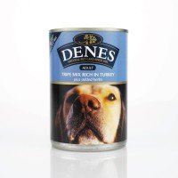 12 x Denes Dog Adult Tripe Mix Rich In Turkey + Herbs 400g
