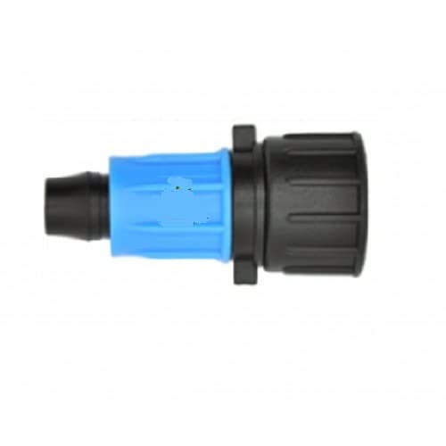 Greenage Lock Coupling Adapter with 3/4 inch Female Inlet and 16mm Barbed End for Garden Drip Irrigation Systems- Blue- Imported- 6 Pcs (B0815ZVGHN) Amazon Price History, Amazon Price Tracker
