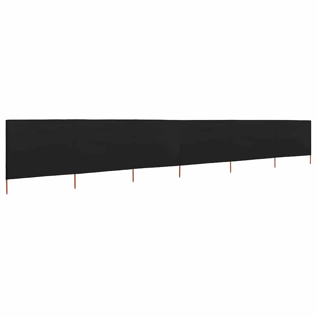 Windschutz Strand 3-teilig faltbar Windschutzgewebe 400 x 120 cm Weiß, mobiler Sichtschutz Zaun aus Vliesstoff mit 4 Holzpfählen 150 cm für Camping Garten und Terrasse