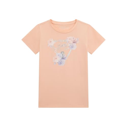 GUESS Girls' Eco Short Sleeve Logo T-Shirt