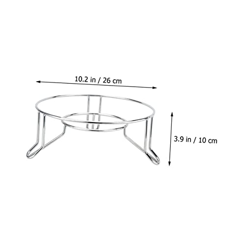 Soporte para ollas de acero inoxidable resistente para estufas PRETYZOOM 4