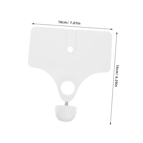 FOMIYES Detachable Infusion Stand Tray for 25mm/32mm Hole Portable Medical Product Holder Storage Holder Plastic Tray