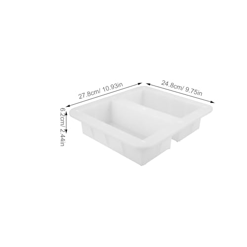 Molde de hormigón duradero rectangular con acabado liso estructural para exteriores 3