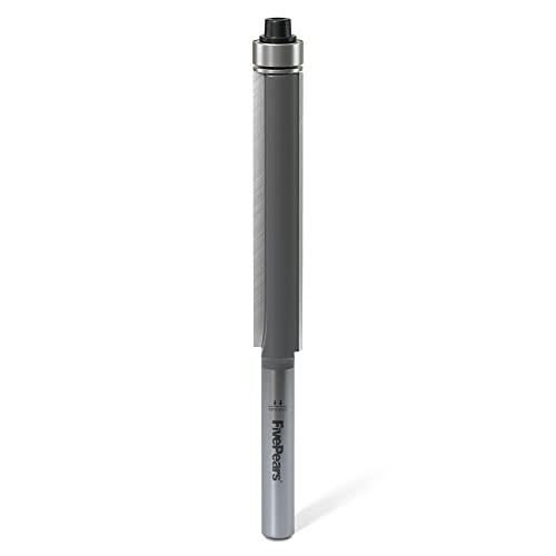 Fivepears WYL-XBD-3/8*2*1/4 Flush Trim Router Bits 1/4 Inch Shank cover