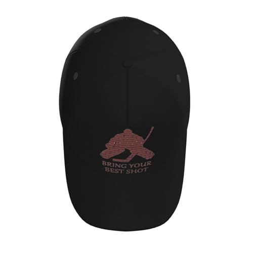 Hockey Goalie Baseball Hats for Men and Women - Classic Adjustable Hats4