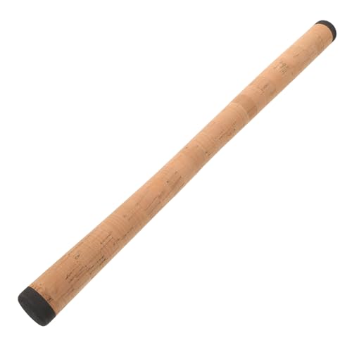 MUELODSIC Mango de Reparación de Caña de Pescar de Madera 39 Cm Empuñadura Antideslizante para Accesorio de Varilla DIY Uso en Pesca al Aire Libre