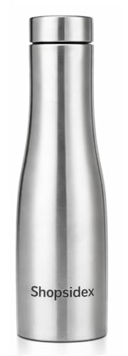 Image of Water Bottle Quality Hi-Rise Stainless Steel Single Wall 1000ML, Fridge Water Bottle |BPA Free | single wall Leak-Proof, Best for School /Office /Home /College /running (Pack 1)