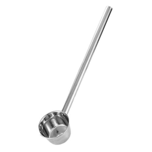 TOPPERFUN Cucharón Inoxidable con Mango de Resistente y Multiusos para Cocina y Jardín para Recoger y Capacidad