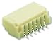 Jst (Japan Solderless Terminals) Wire-to-Board Connector, Right Angle, Sr Series, Surface Mount, Header, 8, 1 Mm Rohs Compliant: Yes - SM08B-SRSS-TB(LF)(SN)