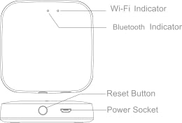 Gateway bluetooth – Wifi 2.4 Ghz DV-GAK, per Dispositivo di Controllo Accessi DV-FAK, App DadVu (Smart Life)