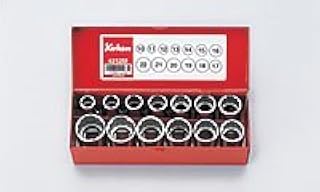 Koken 4252A 1/2 (12.7 mm) SQ. Socket Set, 13 Pieces