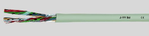 Câble intérieur J-yy 6 x 2 x 0,6 Vse 274092 vert 100m pour installation réseau et domotique