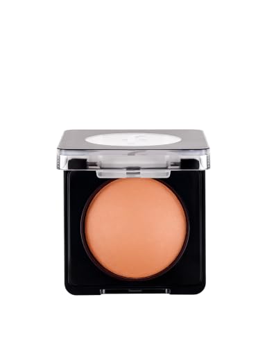 Flormar Gebackener Rouge Puder – Hochpigmentierter Blush mit Natürlichem Schimmer – Langanhaltender Make-up Blush für Alle Hauttypen – Weiche Textur & Leichtes Verblenden - Nr. 048 - Pure Peach