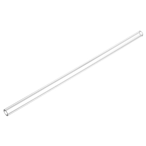 Image of uxcell Clear Rigid Tubing 6mm(1 /4 inch) ID x 12mm(0.47 inch) OD x 1Ft Length Round Plastic Polycarbonate Tube