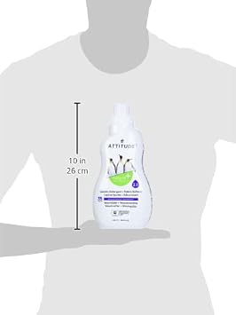 ATTITUDE 2-in-1 Laundry Detergent & Fabric Softener, Plant- & Mineral-Based, HE Compatible, Vegan, Made in Canada, Mountain Essentials Scent, 35 Loads, 1.05 Liters