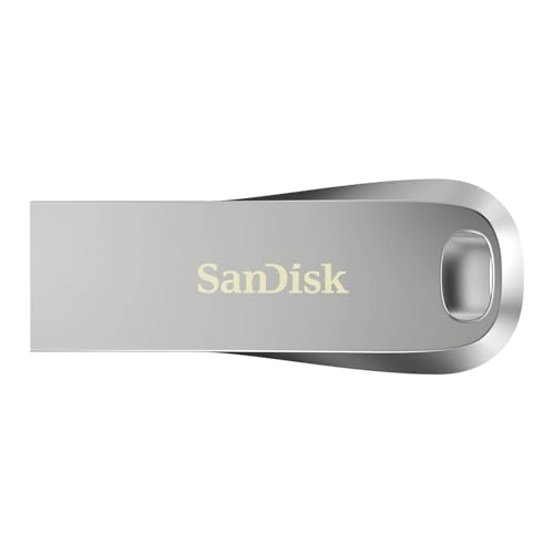 Image of SanDisk Ultra Luxe 64GB, USB 3.2 Gen 1, Flash Drive, Upto 150MB /s R, Pendrive, Metal, 5Y Warranty (SDCZ74-064G-I35)