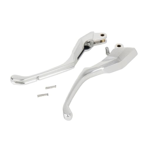Moto guidon frein levier d'embrayage alu CNC noir argent R1300