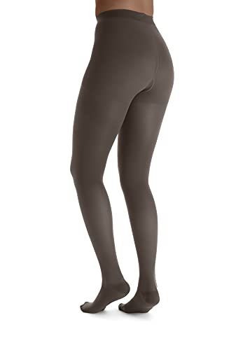 Image of JOBST UltraSheer Waist-High Compression Stockings for Women - Closed Toe - Medical Compression 20-30 mmHg - For Varicose and Spider Veins - Helps Prevent Swelling - Espresso, Large