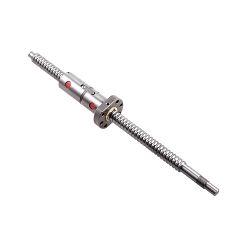 Metal Ball Screw nut Ballscew DFU1605 200mm-1000mm C7 Ball Screw with Double Ball Nut End Machined CNC(550mm)