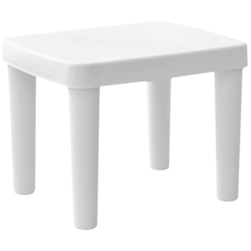 Tabouret antidérapant en plastique avec assemblage vissé facile pour enfants