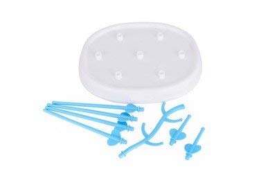 Mummamia Baby Bottle Drying Rack Plastic Demountable Dustproof Branch For Baby Bottle Nipple Straw,Multicolor 1