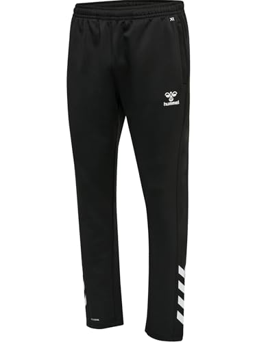 hummel Hmlcore Xk Poly Pants Pantalones de chándal, Negro/Negro, Medium Unisex Adulto