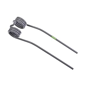 Agrispring – 10 x Veertand Voor Stoll, Cirkelschuddertand 0673743 – Signaalgrijs