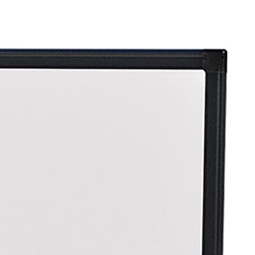 Quadro Branco (Lousa) Moldura Preta 120X90cm - STALO