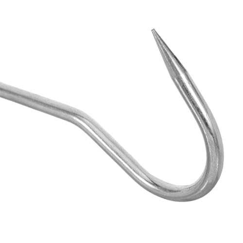 Gancho de pozo y extractor de tapas de alcantarilla de hierro resistente 3