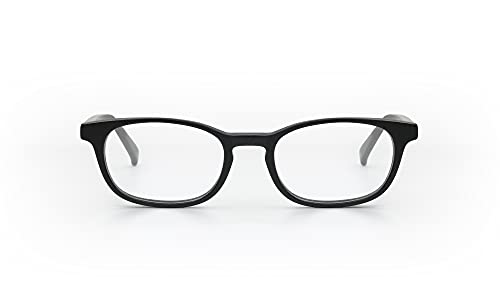 eyebobs On Board Unisex Premium Readers, Black in a matte finish, 1 Diopter