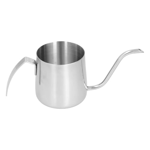 MOPFOL Silver Stainless Steel Coffee Gooseneck Kettle Thickened Design Inner