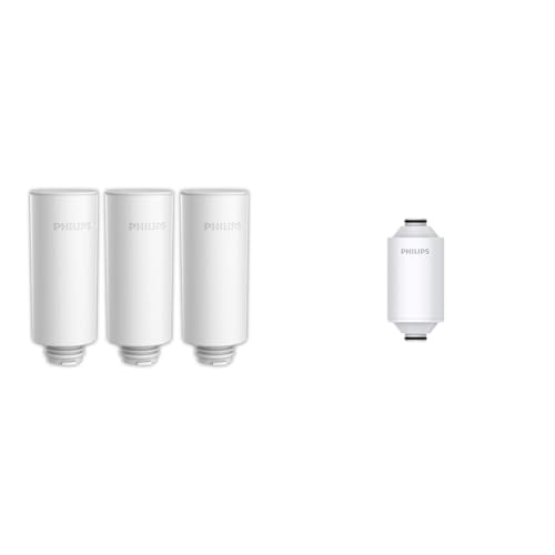 Philips Water AWP225/24 Filter Cartridge, Plastic & Water - Shower Filter Cartridge, Remove Chlorine and impurities, Filtration Capacity: 50,000 L